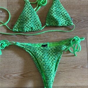 Triangl Swimwear Neon Green Bikini